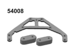 004-54008 54008 verstevigingsplaat voor aluminium oranje
